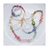 MIAMI - COLLIER ARC-EN-CIEL DE PIERRES NATURELLES
