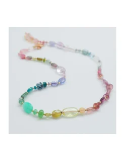 MIAMI - COLLIER ARC-EN-CIEL DE PIERRES