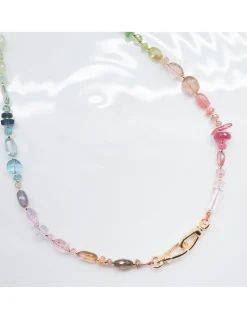MIAMI - COLLIER ARC-EN-CIEL DE PIERRES NATURELLES