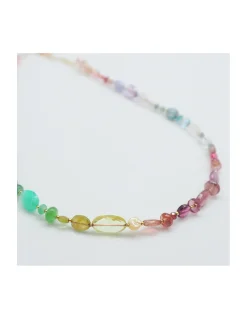 MIAMI - COLLIER ARC-EN-CIEL DE PIERRES