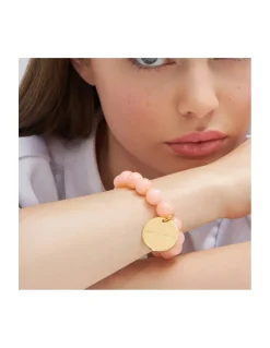MINI BEADS BRACELET - PEACH SORBET