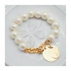 MINI BEADS BRACELET - PEARL