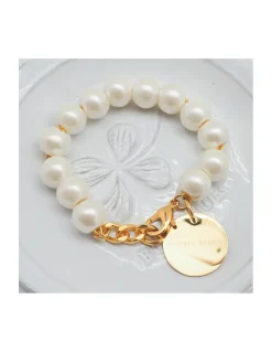 MINI BEADS BRACELET - PEARL