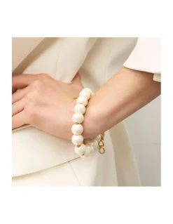 MINI BEADS BRACELET - PEARL