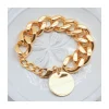 MINI BRACELET FLAT CHAIN - GOLD