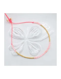 OCEAN DRIVE - BRACELET OPALES ROSES
