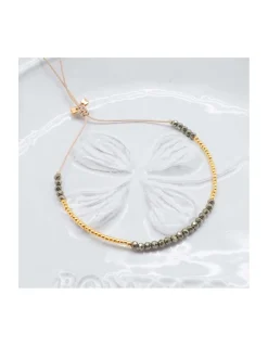 OCEAN DRIVE - BRACELET PYRITES