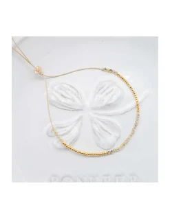OCEAN DRIVE - BRACELET SAPHIRS JAUNES ET NOIRS