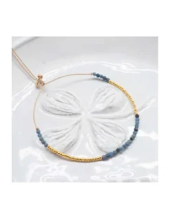 OCEAN DRIVE - BRACELET SAPHIRS RED AND BLUE