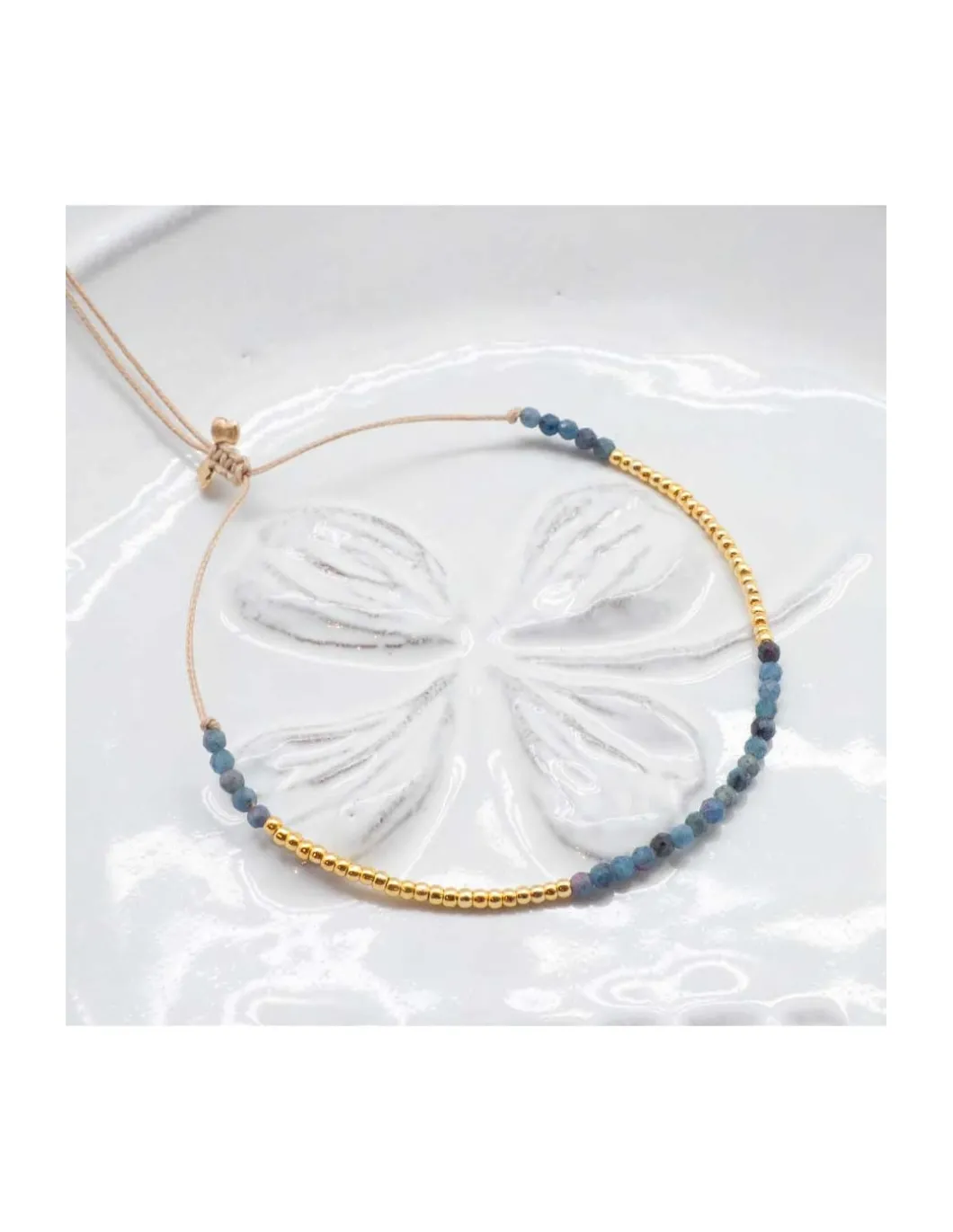 OCEAN DRIVE - BRACELET SAPHIRS RED AND BLUE