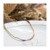 OCEAN DRIVE - BRACELET SPINELLES MULTICOLORES