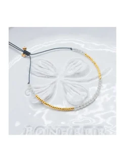 OCEAN DRIVE - BRACELET ZIRCONS GRIS