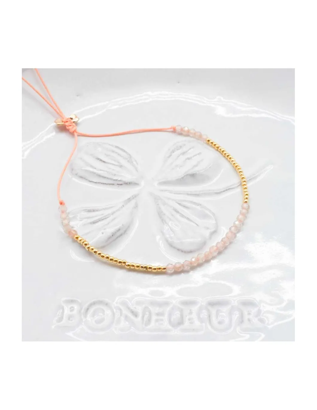 OCEAN DRIVE - BRACELET ZIRCONS BRUNS