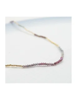 OCEAN DRIVE - COLLIER SPINELLES MULTICOLORES