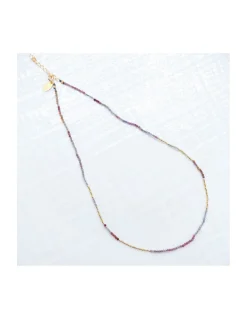 OCEAN DRIVE - COLLIER SPINELLES MULTICOLORES
