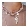 OCEAN DRIVE - COLLIER SUR CORDON (TONS ROSES)