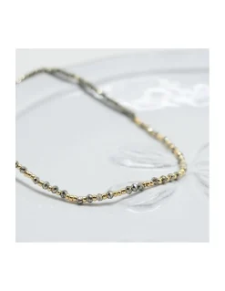 OCTOPUS - BRACELET DE CHEVILLE PYRITES