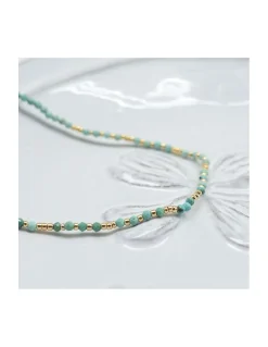 OCTOPUS - BRACELET DE CHEVILLE TURQUOISES