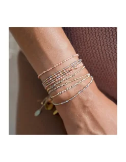 OCTOPUS - BRACELET OPALES ROSES