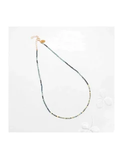 OCTOPUS - COLLIER TOURMALINES BLEUES