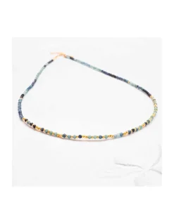 OCTOPUS - COLLIER TOURMALINES BLEUES