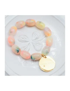 OLIVE FLEX BRACELET - NEON RAINBOW