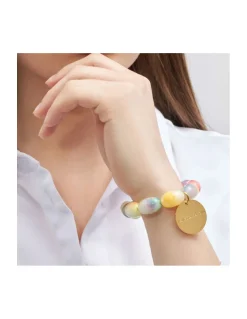 OLIVE FLEX BRACELET - NEON RAINBOW