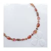 ONE OF A KIND - COLLIER 29 TOURMALINES MULTICOLORES ET 16 ANDALOUSITES RONDELLES
