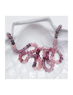 ONE OF A KIND - COLLIER LONG NOUÉ AVEC SPINELLES MULTICOLORES