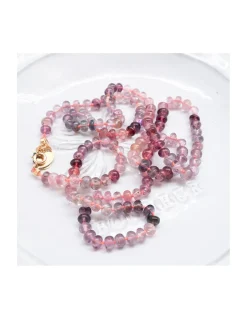 ONE OF A KIND - COLLIER LONG NOUÉ AVEC SPINELLES MULTICOLORES