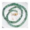 ONE OF A KIND - COLLIER TOURMALINES VERTES, FERMOIR OR ET SAPHIRS