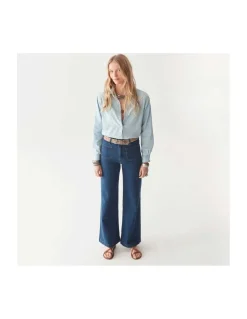PANTALON EDNA - DARK DENIM