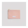 PETITE POCHETTE EN COTON BIO - ROSE DÉLICAT