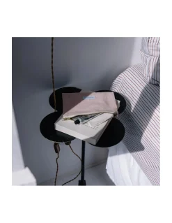 PETITE POCHETTE EN COTON BIO - ROSE DÉLICAT