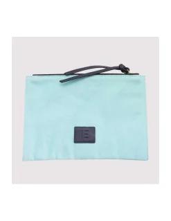 POCHETTE EN COTON BRODÉE - SPLASH - PASTEL