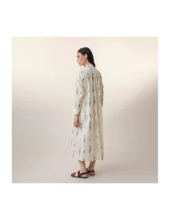 ROBE - 785 - CHLOÉ - IKAT NATURAL