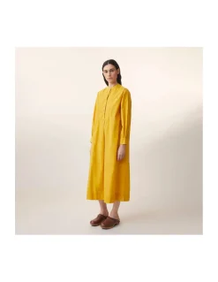 ROBE - 785 - CHLOÉ - POPLIN HOLI YELLOW