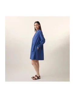 ROBE - 784 - MARTINE - HIBOU NAVY BLUE