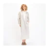 ROBE BUDDHA RAYURES JAUNES