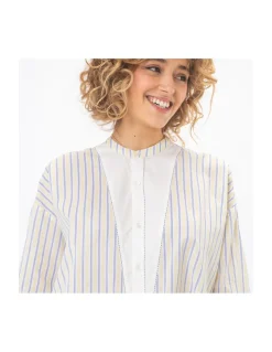 ROBE BUDDHA RAYURES JAUNES
