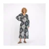 ROBE VISHNU SUKKA - CHARCOAL