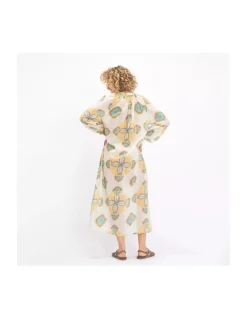 ROBE VISHNU SUKKA - YELLOW