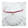 STARTERS - BRACELET MACRAMÉ UNE FLEUR PLAQUÉE OR