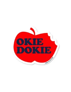 STICKER - OKI DOKIE APPLE