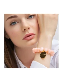 STONE FLEX BRACELET - PEACH SORBET