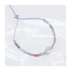 SWEET M - BRACELET AMETHYSTE LIGHT OVALE, TANZANITE ET PHOSPHOSIDERITE