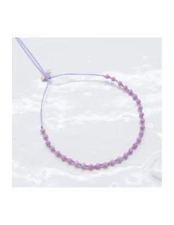 SWEET M - BRACELET PHOSPHOSIDERITES AVEC NOEUDS