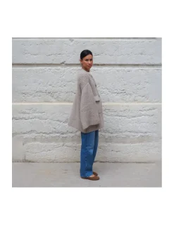 V DE VINSTER - CARDIGAN - FEAR - CREAM BLUSH