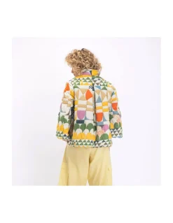 VESTE MATELASSÉE PATCHWORK - LAKSHMI