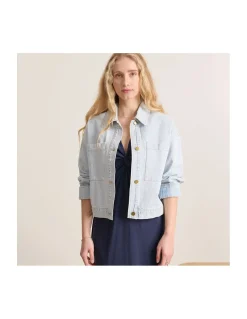 VESTE VALANCE - BLEU
